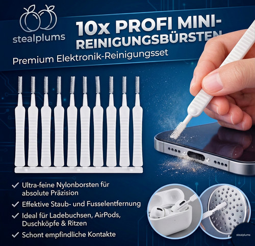 10x reinigungsbürsten handy - 10x,