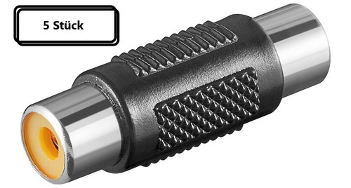 Cinch adapter audio stereo - adapter,