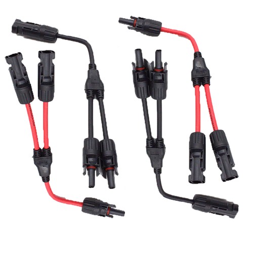 4pcs solarstecker verteiler - 4pcs, y