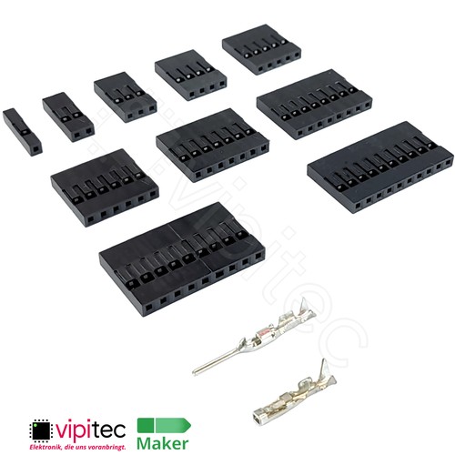 Dupont gehäuse stecker - dupont, buchse