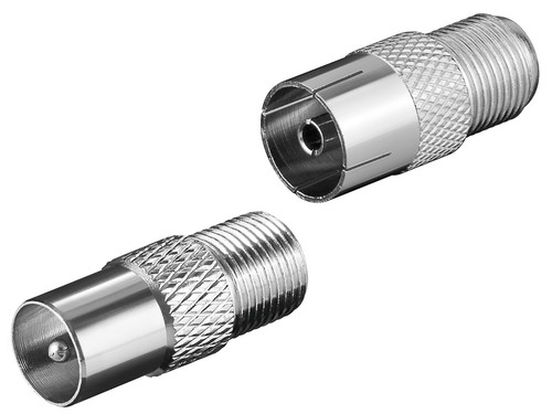 Sat adapter set - sat, f-stecker