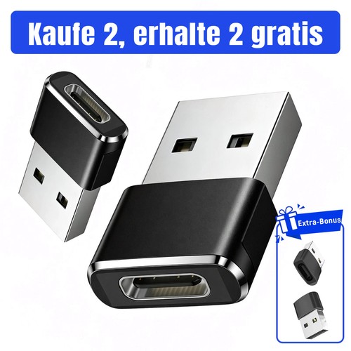 4er pack usb typ buchse - 4er,