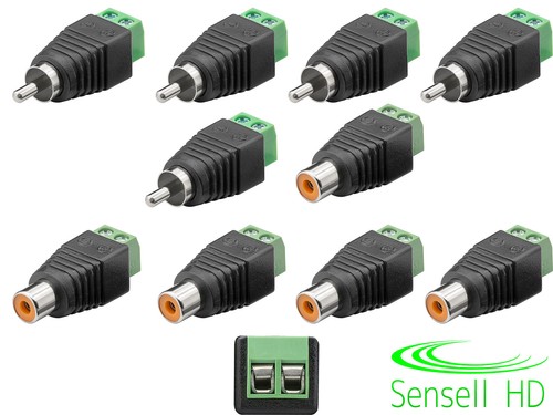 Cinch rca terminalblock - cinch,