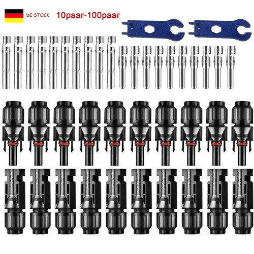 Paar solarstecker buchse - solarstecker,